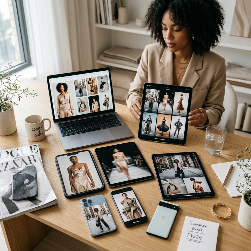 Image to Video - fashion industry overview