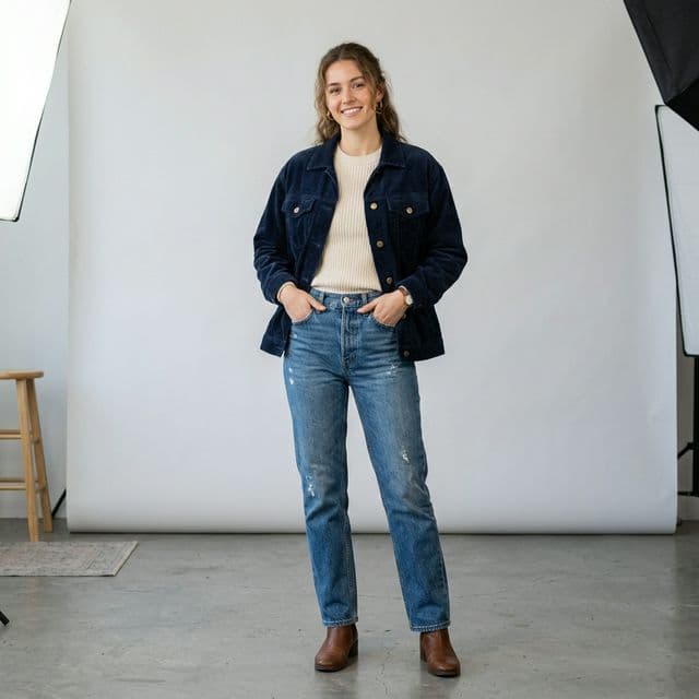 Professional AI fashion photography for eBay listings